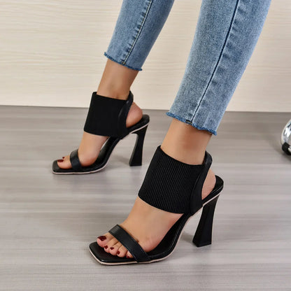 Aria - Open-Toe Heels