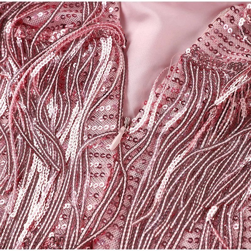 Lena - Glamorous Sequin Cocktail Dress