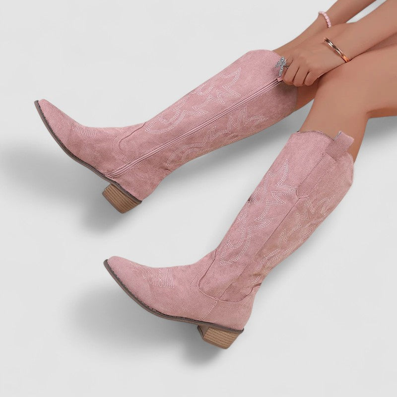 Clara™ - Orthopedic Western Boots