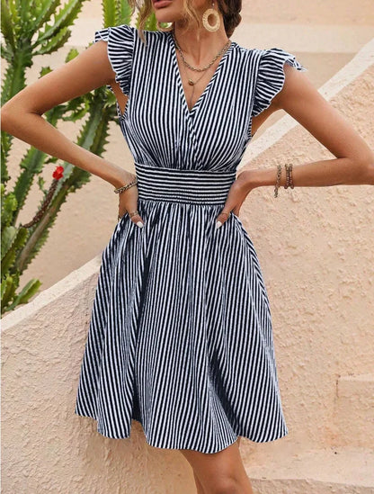 Arya - Striped Summer Dress