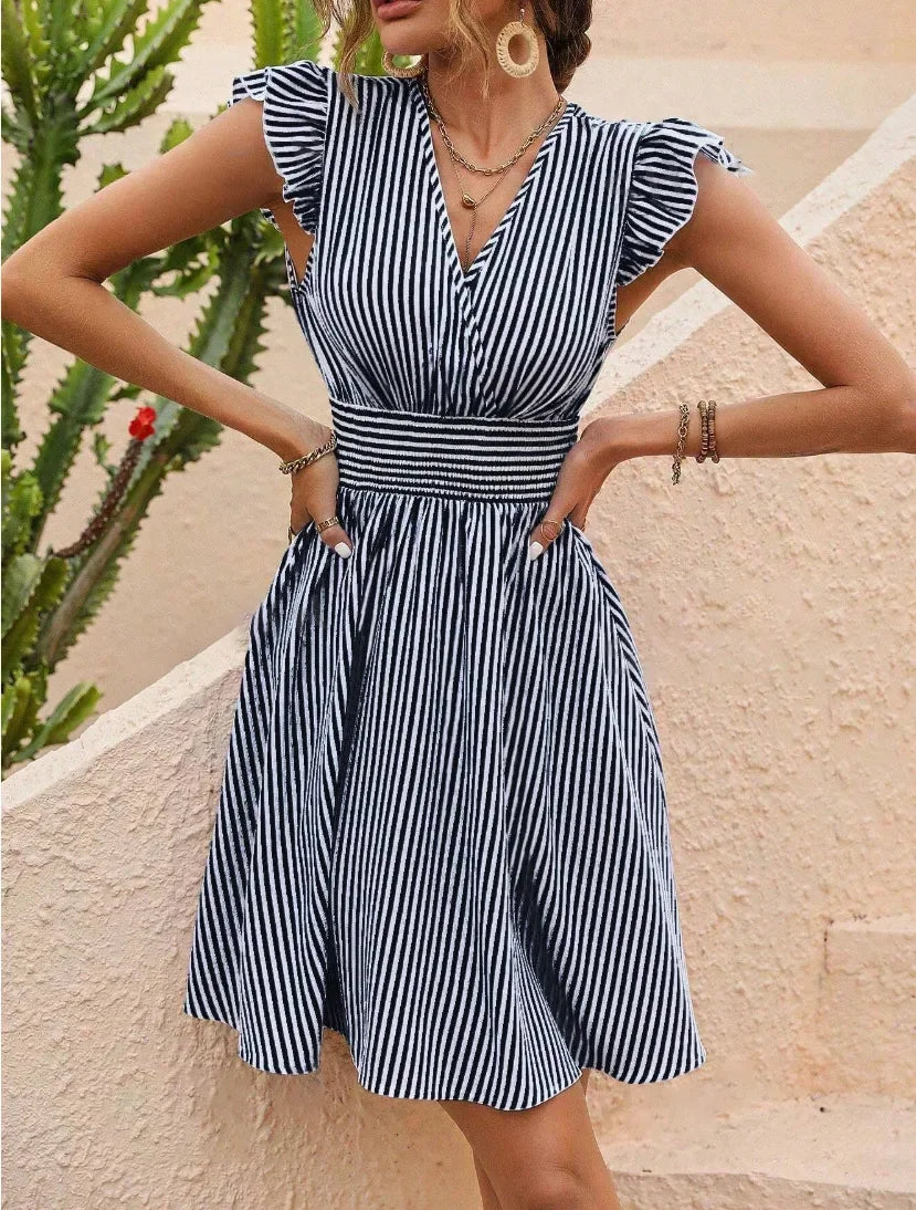 Arya - Striped Summer Dress