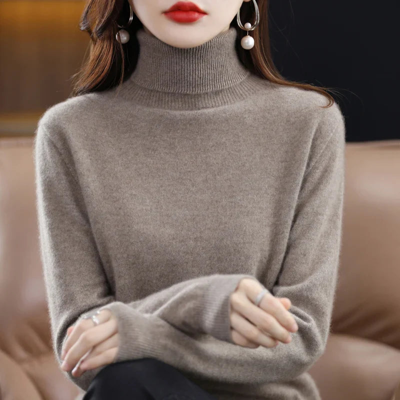 Amara | Cashmere Turtleneck Sweater