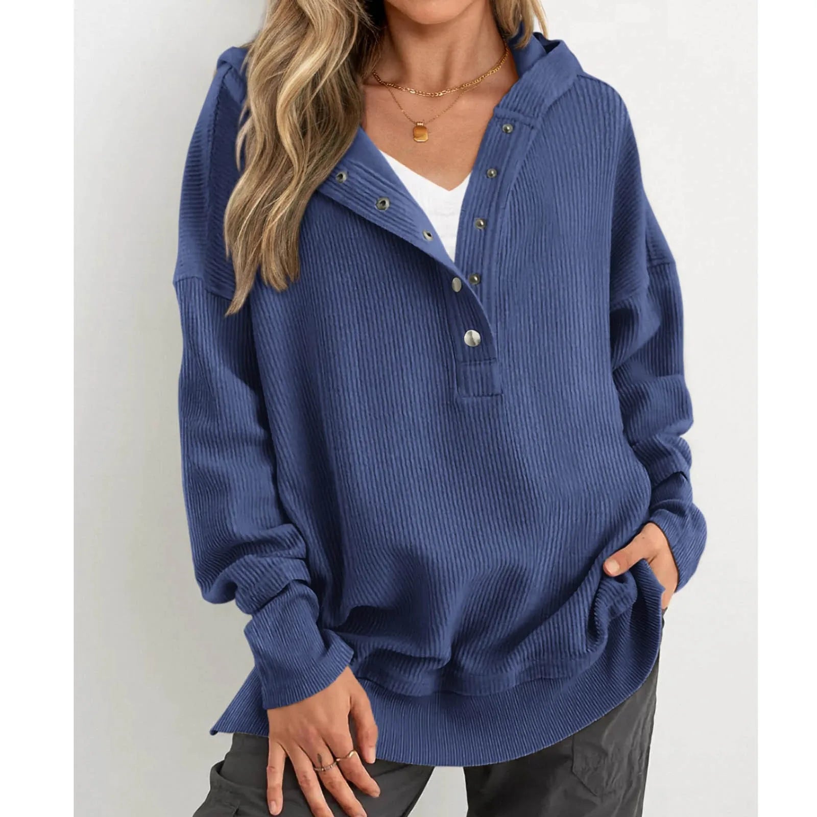 Barbara - Casual Pullover Hoodie