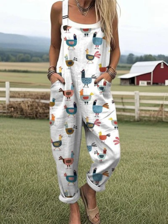 Chiccoop - Whimsical Farm Bird Jumpsuits
