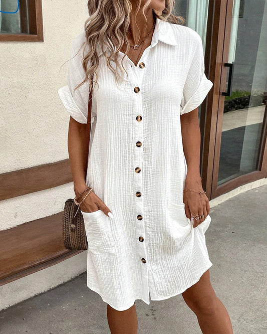 Brooklyn – Cotton Polo Shirt Dress