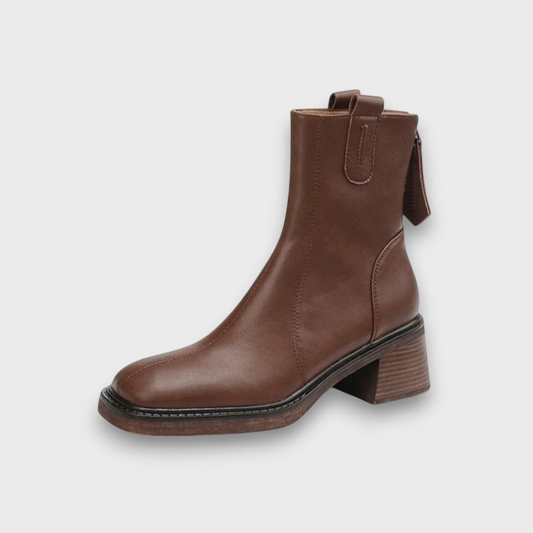 Fien – Classic Leather Ankle Boots