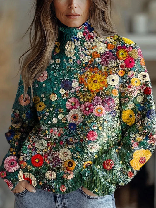 Breyelle - Autumn Glow Turtleneck Sweater