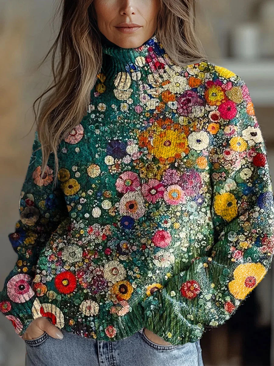 Breyelle - Autumn Glow Turtleneck Sweater