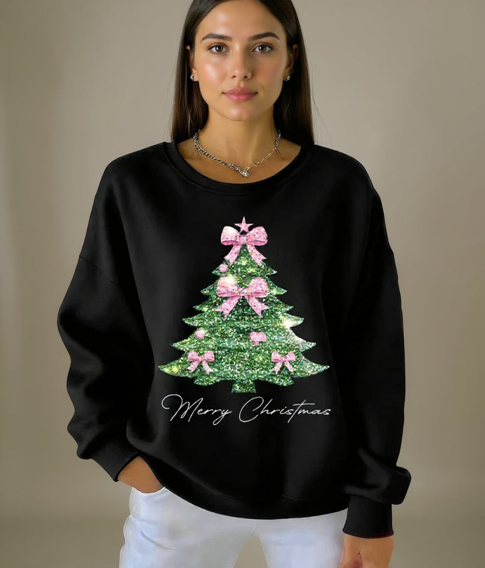 Holly | Christmas Print Sweatshirt