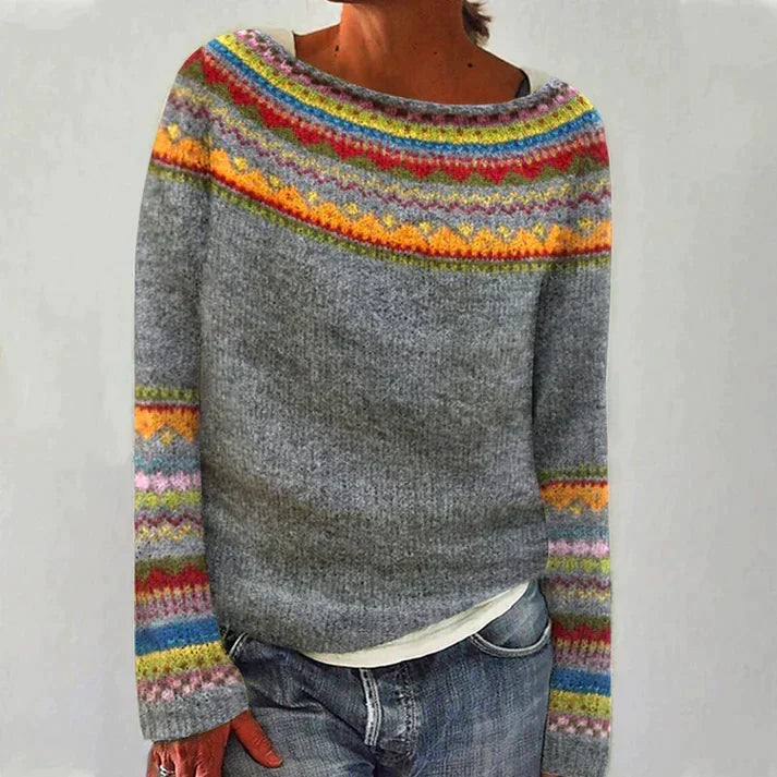 Virginia - Ribbed Knit Pullover