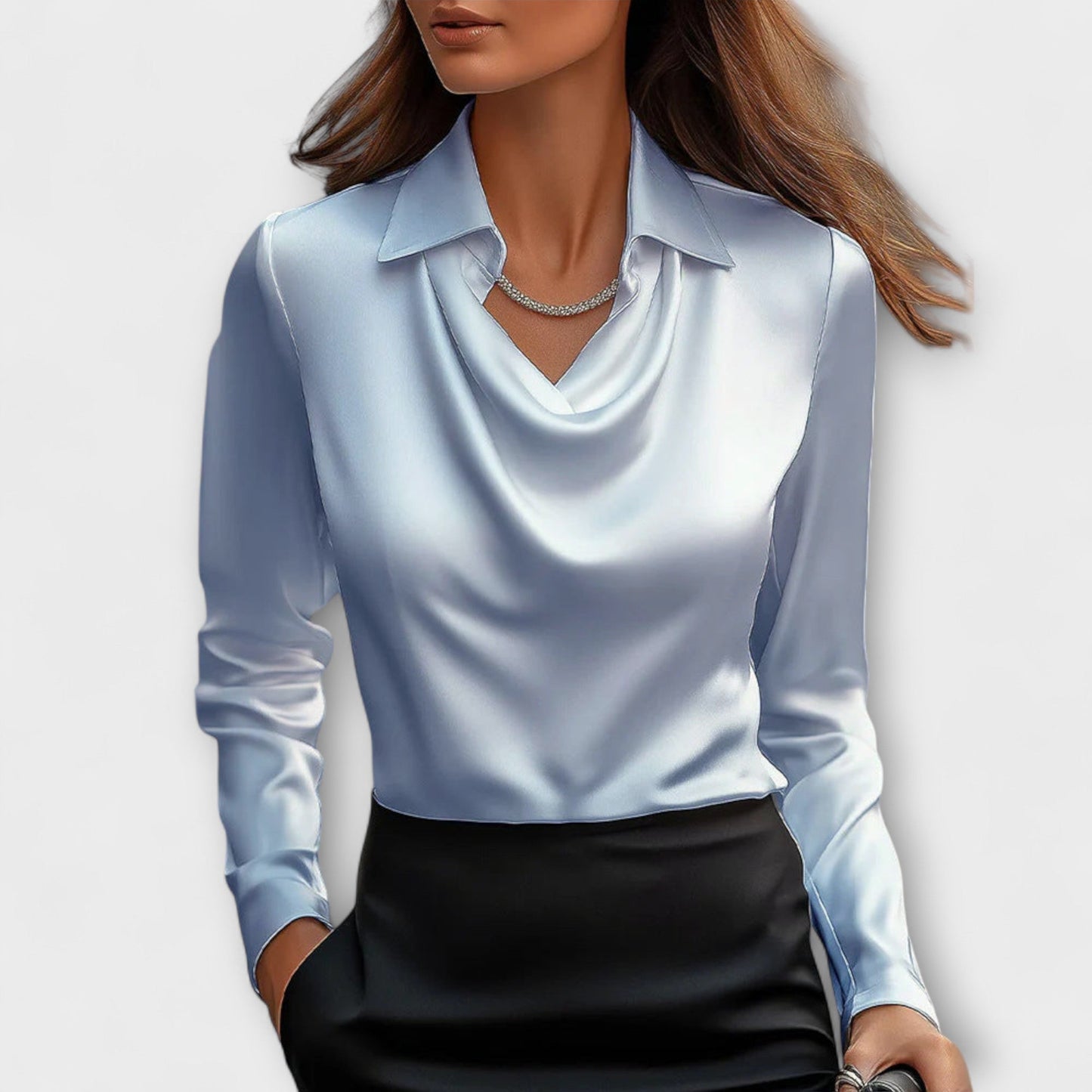 Scarlett - Satin Blouse