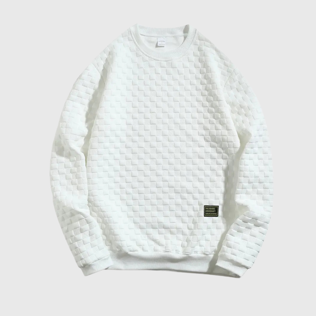 Benjamin™ | Casual Checker Sweatshirt