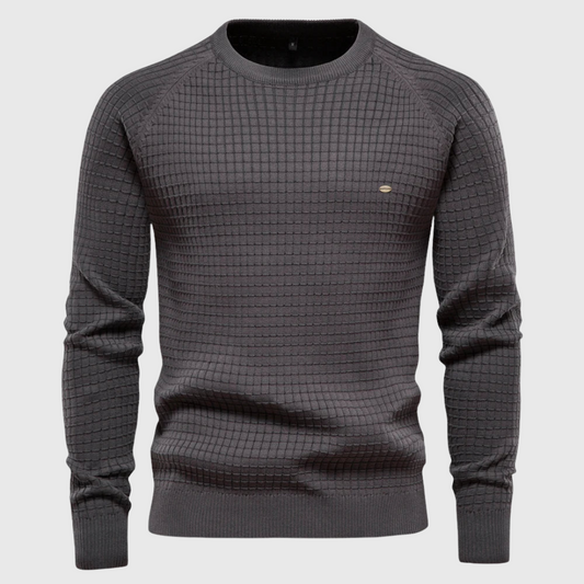 Jules™ | Men's Sweater with Plaid Pattern