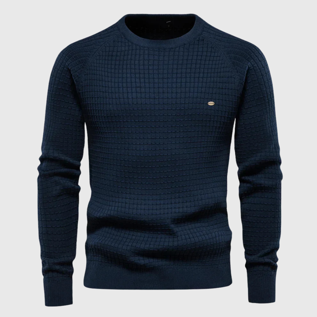 Jules™ | Men's Sweater with Plaid Pattern