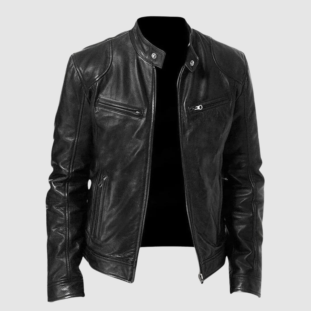 Eric™ | Handmade Leather Jacket for Men