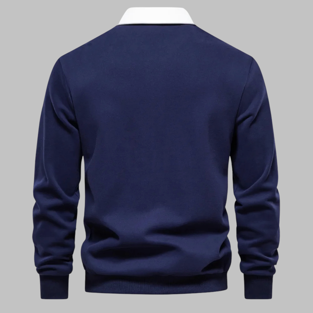 Éliane™ | Elegant and Comfortable Polo Sweater
