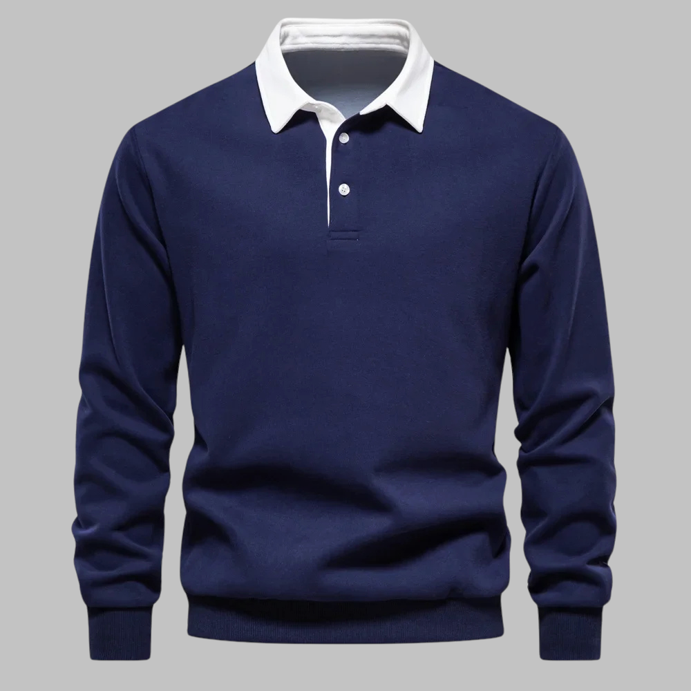 Éliane™ | Elegant and Comfortable Polo Sweater