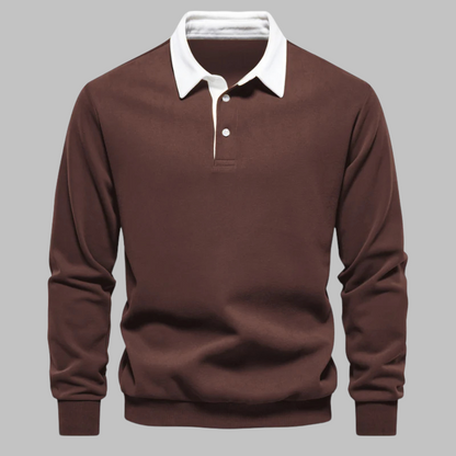 Éliane™ | Elegant and Comfortable Polo Sweater