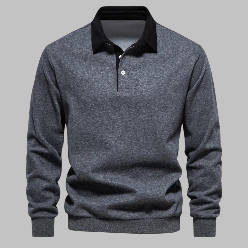 Éliane™ | Elegant and Comfortable Polo Sweater