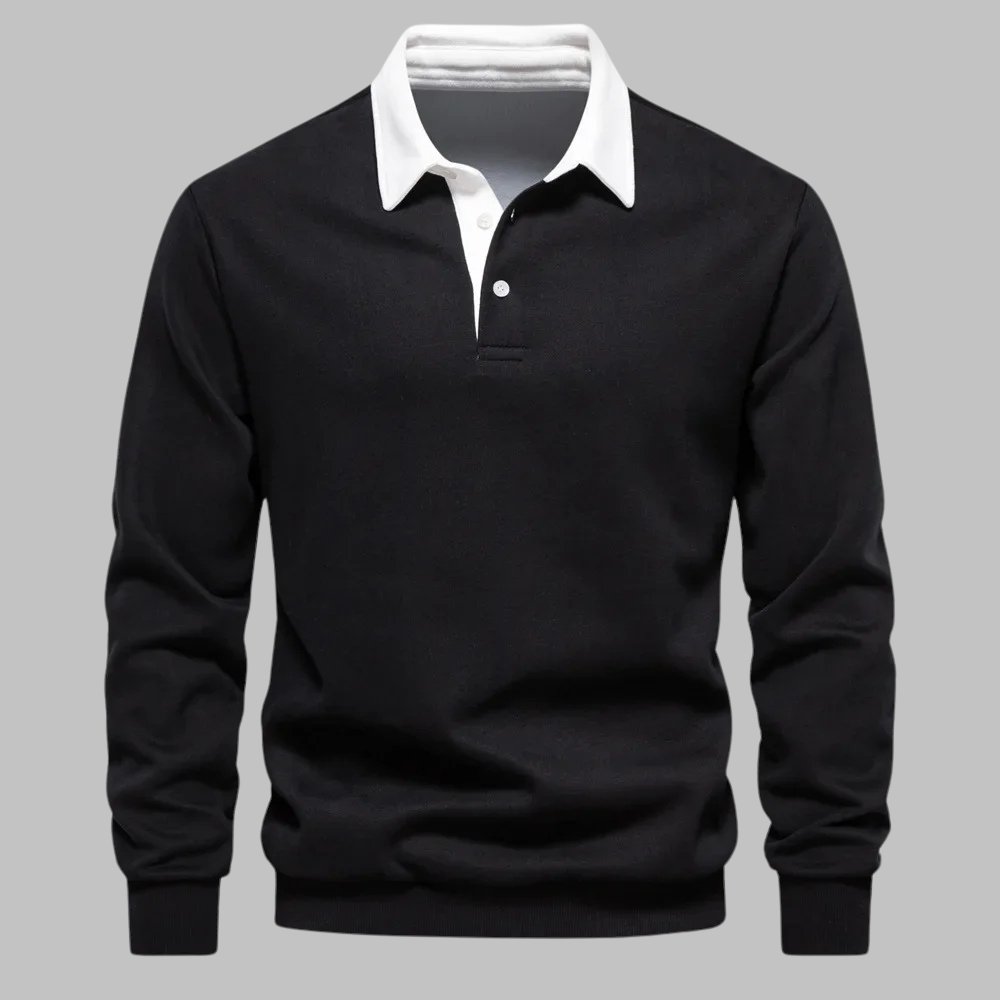 Éliane™ | Elegant and Comfortable Polo Sweater