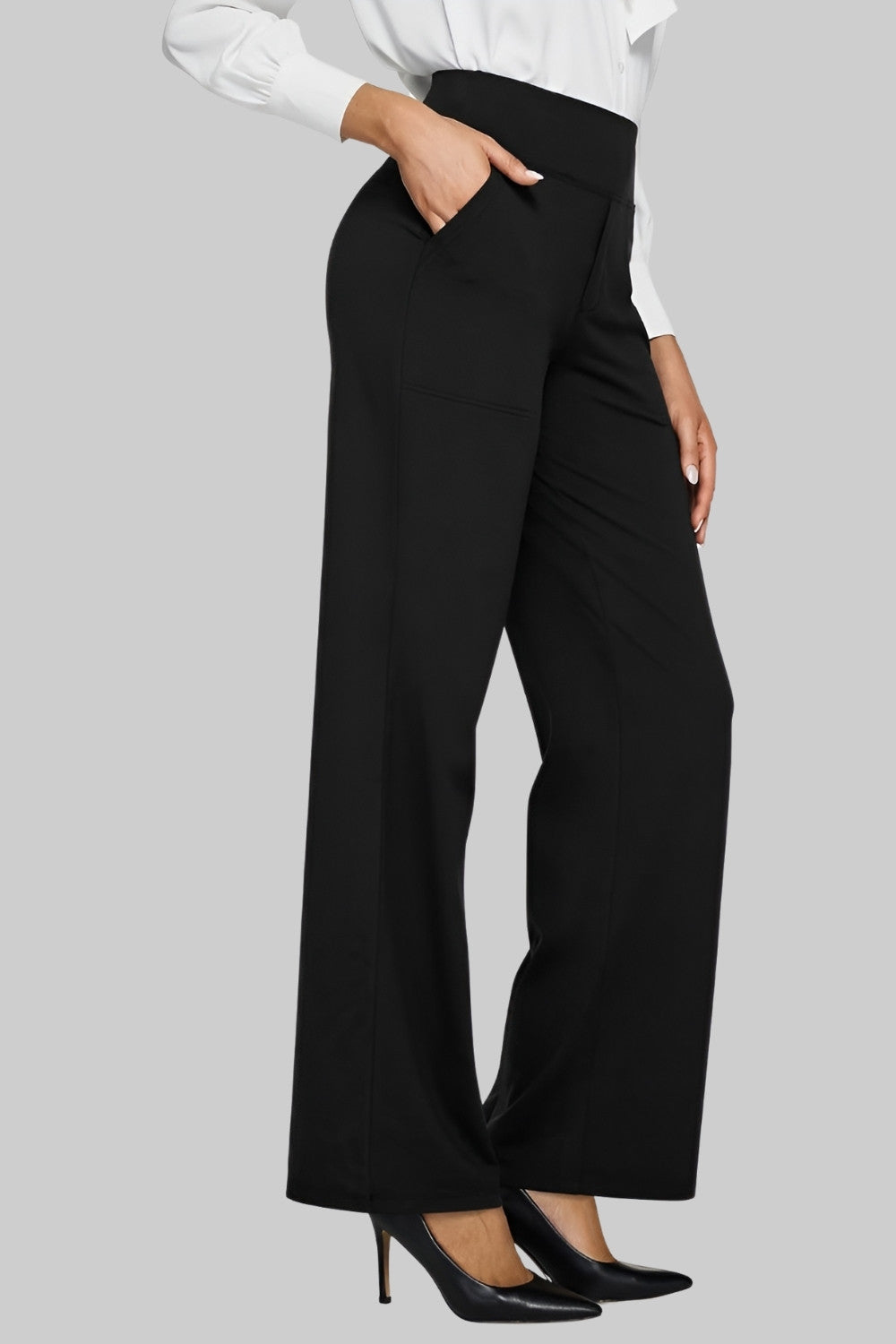 Amelia | Elegant trousers in soft jersey