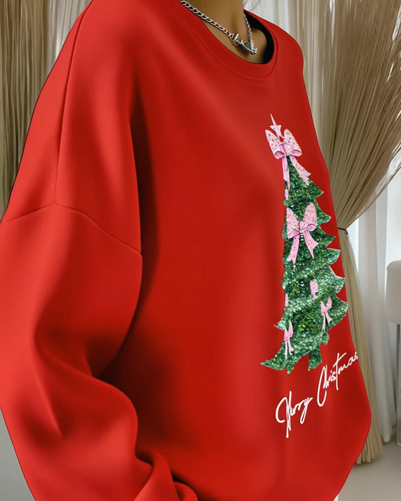 Holly | Christmas Print Sweatshirt