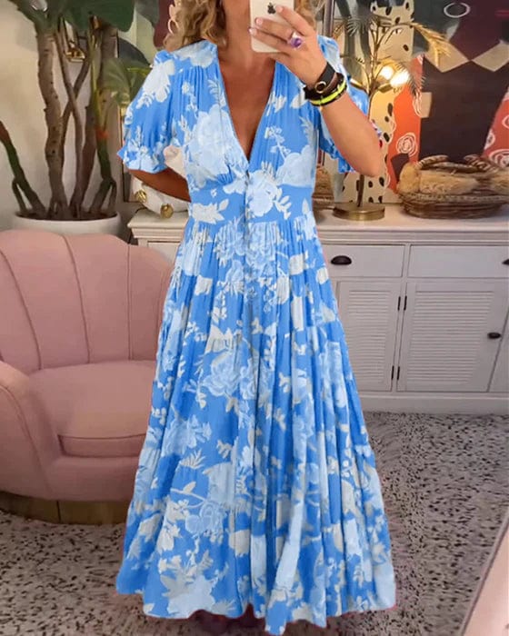 Floriana - Vibrant Floral Dress