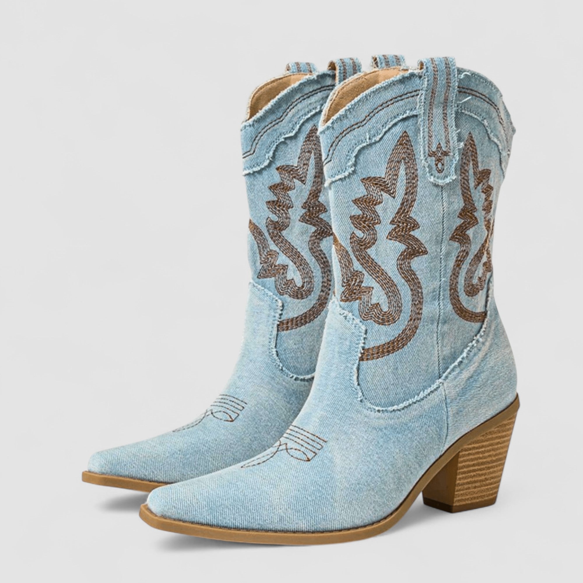 Selena™ – Orthopedic Denim Ankle Boots