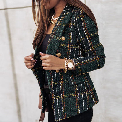 Hailey - Classic Check Blazer