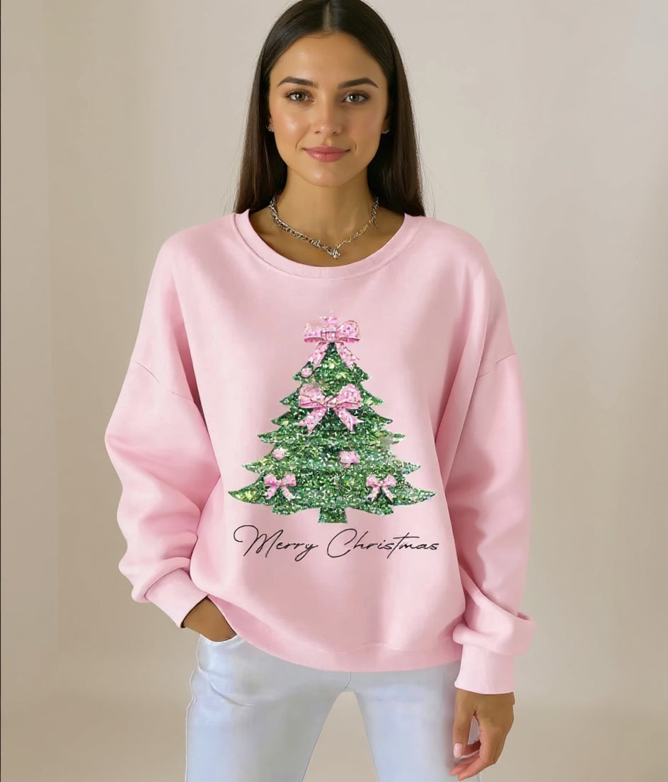 Holly | Christmas Print Sweatshirt