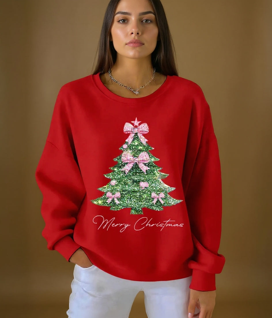 Holly | Christmas Print Sweatshirt