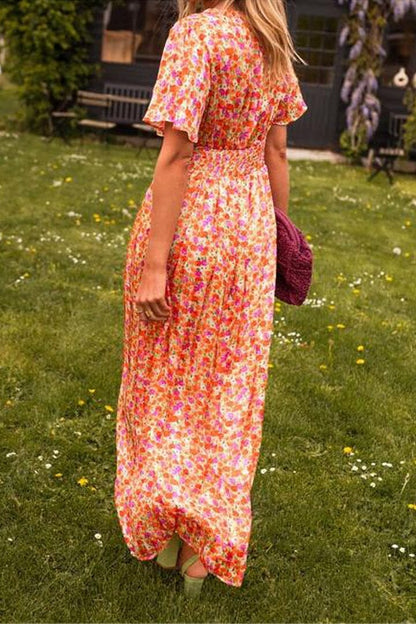 Maya - Floral Maxi Dress