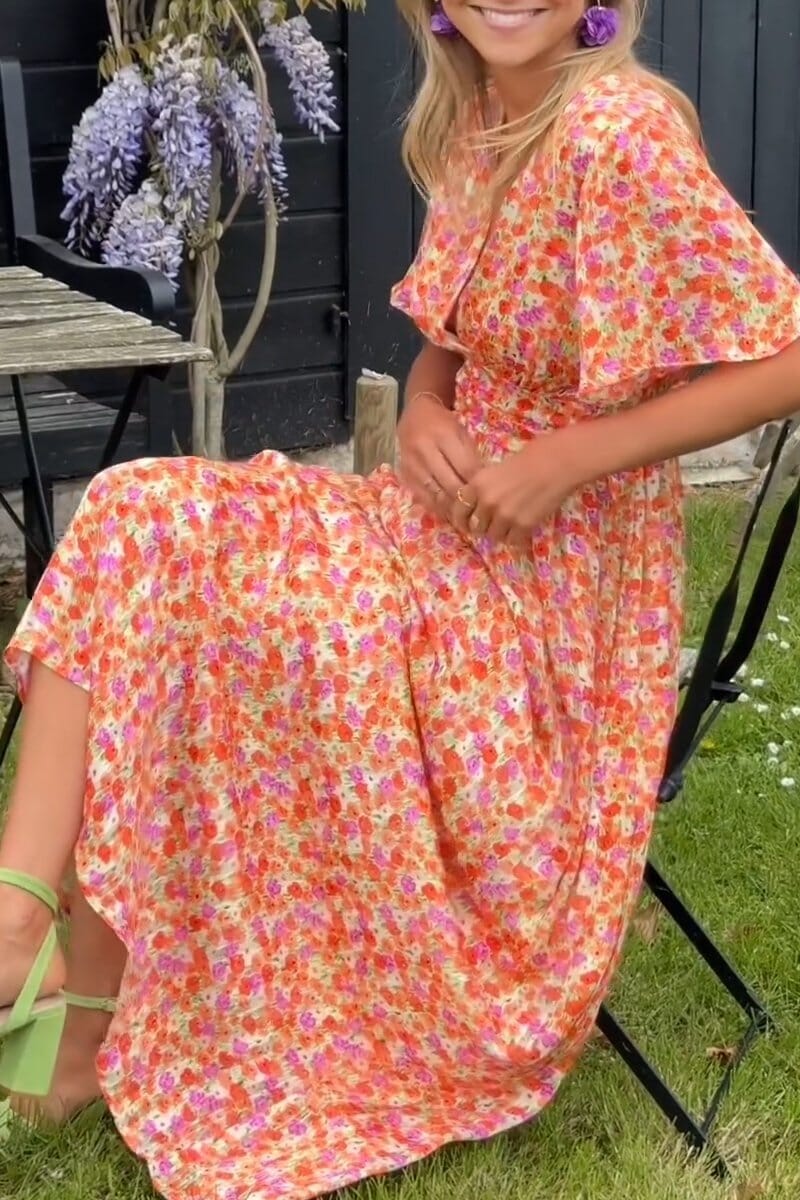 Maya - Floral Maxi Dress