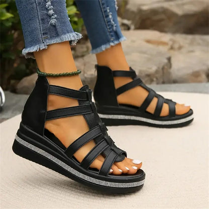 Scarlett - Strappy Platform Sandals