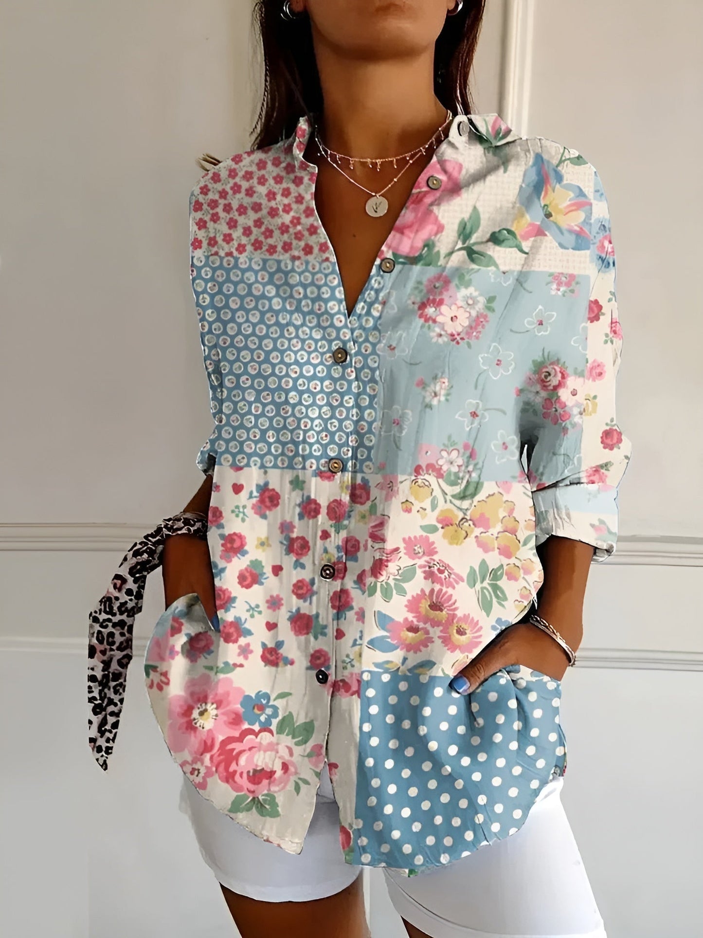 Rachel - Button-Down Summer Blouse