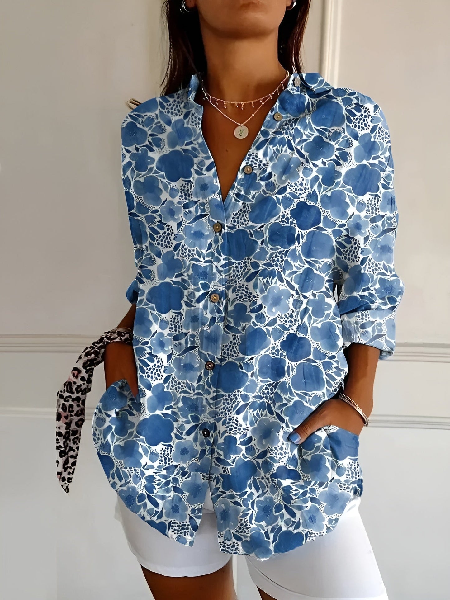 Rachel - Button-Down Summer Blouse