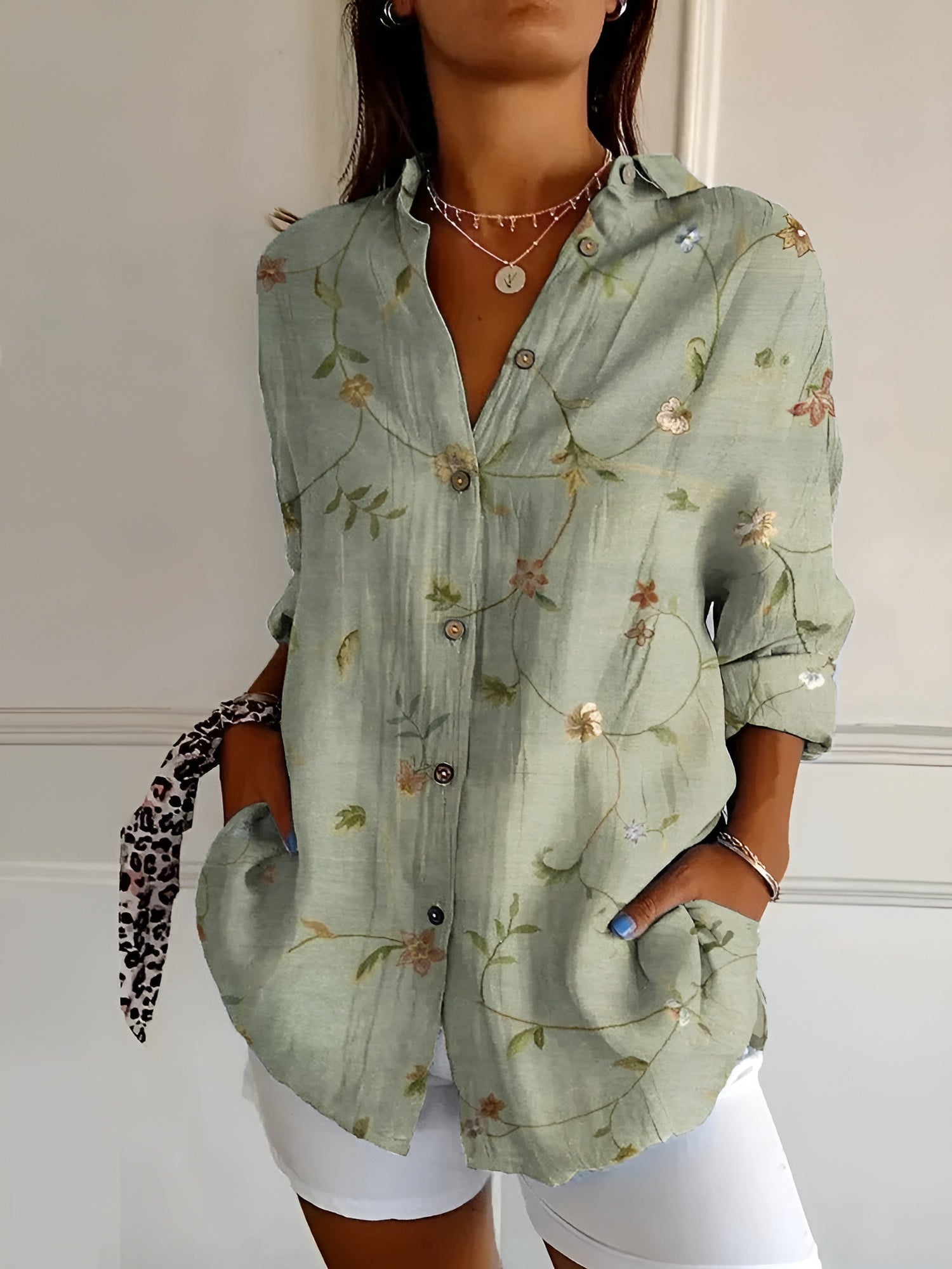 Rachel - Button-Down Summer Blouse
